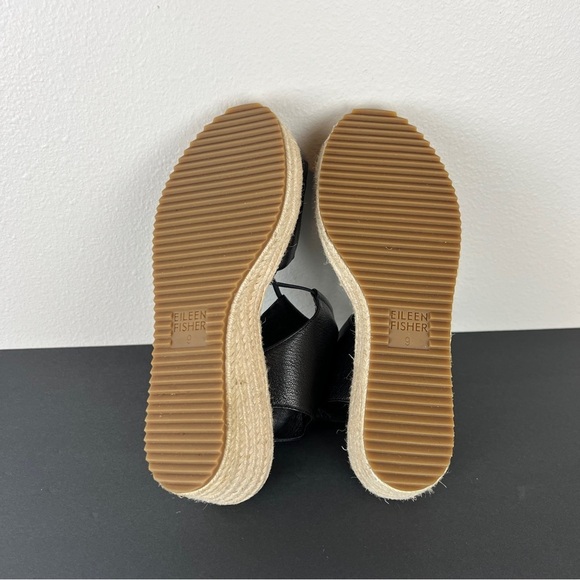 Eileen Fisher Agnes Espadrille Wedge Sandals - Picture 6 of 7